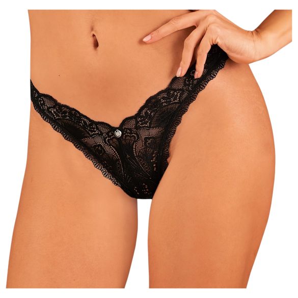 Tanga Renda Obsessive Donna Dream - Preto