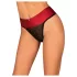 Obsessive - tanga com laço - renda - vermelho