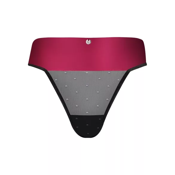 Obsessive - tanga com laço - renda - vermelho