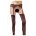 NO:XQSE - Conjunto Suspensório Renda - Preto - M/L