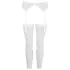 NO:XQSE - conjunto cinta-liga rendas - branco - M/L