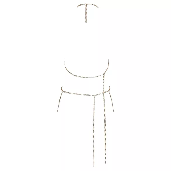 Cottelli - body de correntes - dourado