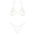 Cottelli - Bikini de Correntes com Strass (prata)