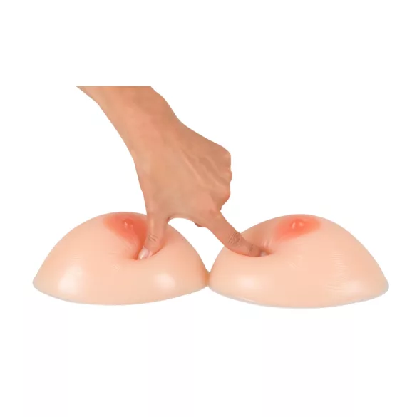 Cottelli - enchimento de silicone push-up com mamilo - 2x600g