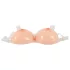 Cottelli - seios falsos de silicone com alças - push-up - 2x600g