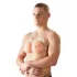 Cottelli - seios falsos de silicone com alças - push-up - 2x600g