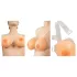 Cottelli - seios falsos de silicone com cinta - 2x400g