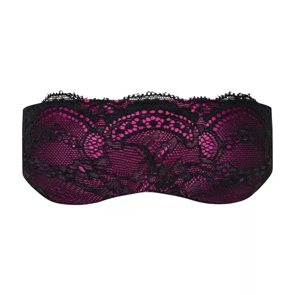 Obsessive Roseberry - venda sensual rendada - roxo e preto