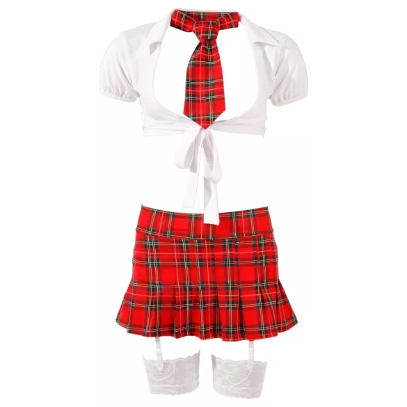 Cottelli - Fantasia colegial feminina - conjunto 5 peças - L