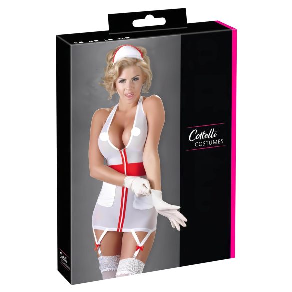 Cottelli - Fantasia Enfermeira com Cinta-liga - XL