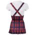 Cottelli - Vestido colegial xadrez - XL