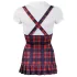 Cottelli - Conjunto de estudante aos quadrados, fantasia sexy - XL