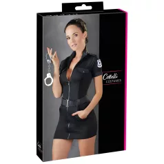 Cottelli Police - fantasia policial feminina - vestido preto