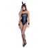 Cottelli Bunny - sexy fantasia de coelhinha brilhante (5 peças)