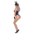 Cottelli Bunny - fantasia coelhinha sexy brilhante - conjunto 5 peças
