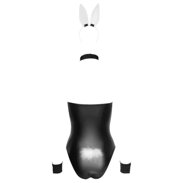 Cottelli Bunny - fantasia coelhinha sexy brilhante - conjunto 5 peças