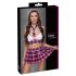 Cottelli - Conjunto colegial xadrez (rosa) - M