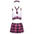 Cottelli - Conjunto colegial xadrez (rosa) - M