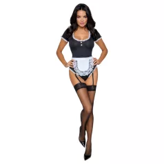 Cottelli - body de empregada de mesa com avental (preto)