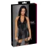 Cottelli - vestido de dominadora com chicote (preto)