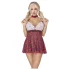 Cottelli - fantasia colegial sexy - vermelho e branco