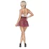 Cottelli - fantasia colegial sexy - vermelho e branco