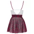 Cottelli - fantasia colegial sexy - vermelho e branco - L