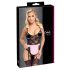 Cottelli - fantasia sexy empregada (preto-rosa)