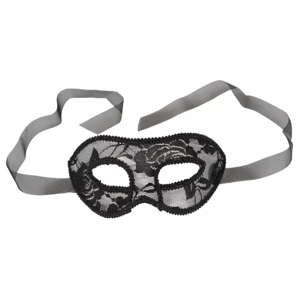 Cottelli - máscara para olhos rendada pré-moldada - preta