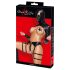 Bad Kitty - Conjunto de Lingerie BDSM (preto)