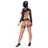 Bad Kitty - Conjunto de Lingerie BDSM (preto)