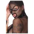 Bad Kitty - conjunto BDSM de rede transparente com chicote (preto) - M