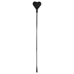 Coração - varinha vibratória silicone - preto