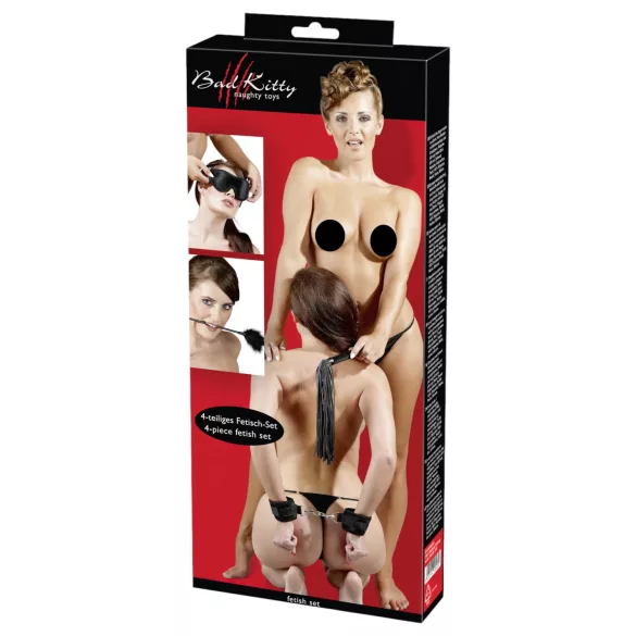 Bad Kitty - kit fetiche - preto