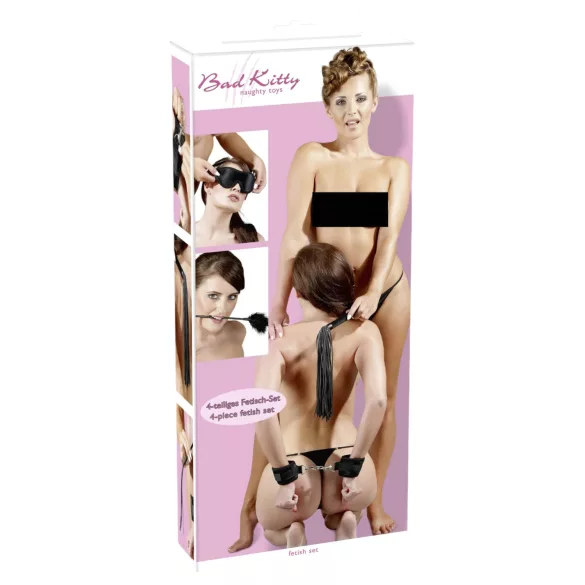 Bad Kitty - kit fetiche - preto