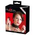 Bad Kitty - colar e trela de silicone (preto)