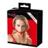 Bad Kitty - mordedor bola silicone alça couro sintético - vermelho