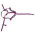 Bad Kitty - tiara rosa com strass