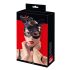 Máscara Gato com Strass - Preto (S-L)