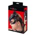 Máscara Gato com Strass - Preto (S-L)