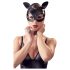 Máscara Gato com Strass - Preto (S-L)