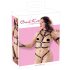 Bad Kitty - Coleira e Algemas Com Picos (Preto)