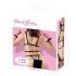 Bad Kitty - Coleira e Algemas Com Picos (Preto) - L/XL