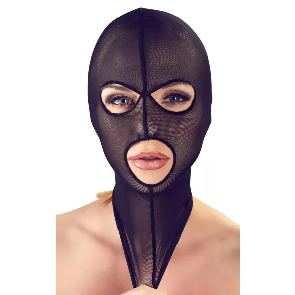Bad Kitty - máscara oral com rede - preto