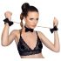 Bad Kitty – Kit Bondage 7 Peças (Preto-Dourado)