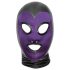 Máscara Brilhante de Fetiche - Roxo/Preto