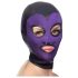 Máscara Brilhante de Fetiche - Roxo/Preto