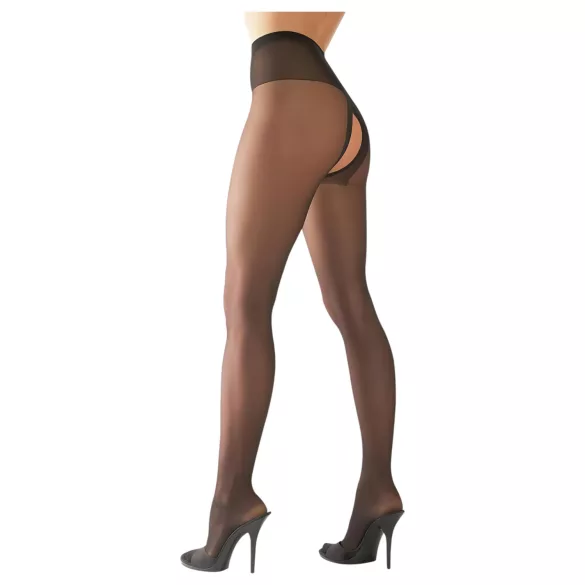 Cottelli - conjunto lingerie com cinta-liga - preto - XL