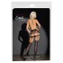 Cottelli - meia-calça sensual aberta - preto - 3