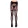 Cottelli Legwear - meias 7/8 pretas abertas (S-L)